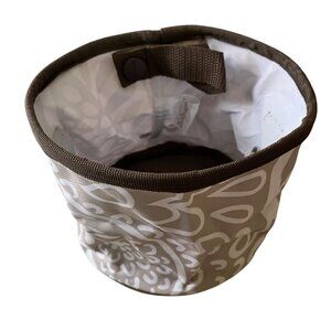 NEW Thirty One Oh Snap Bin Taupe Tan Playful Parade NEW w/Tags